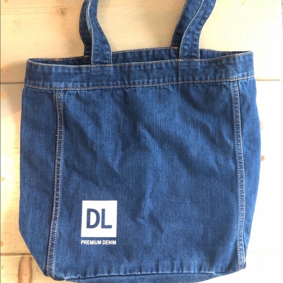 DL Premium denim tote bag and clutch - Picture 1 of 3